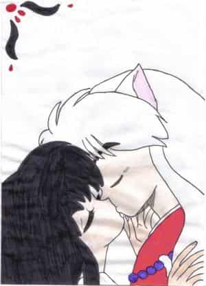 Kiss ( Inu Yasha und Kagome)