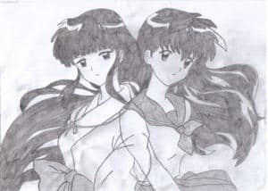 Kikyo und Kagome (der große vergleich ^^)