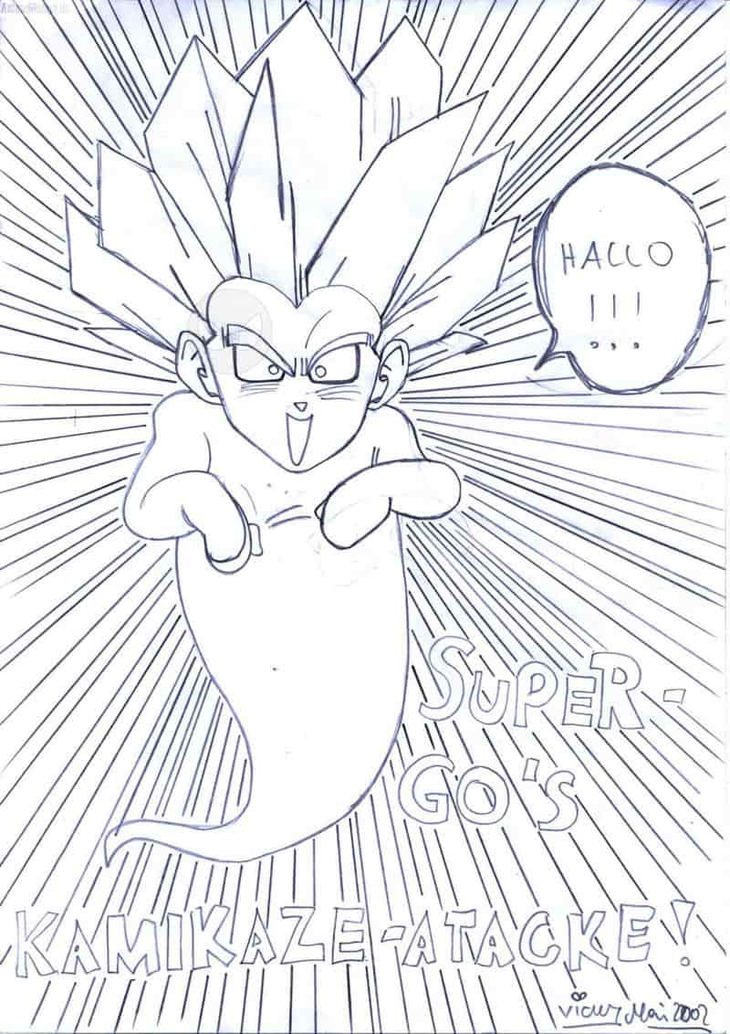 Super Ghost Kamikaze Attacke