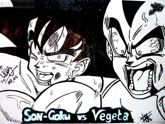 Son Goku vs Vegeta