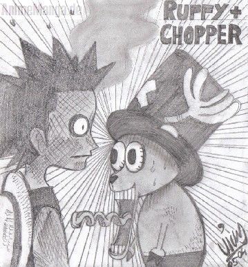 Ruffy, Chopper: crazy!