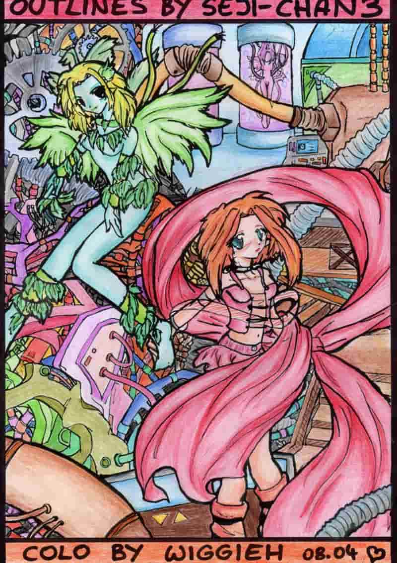 Outlines by Seji-Chan3 / Colo by me
