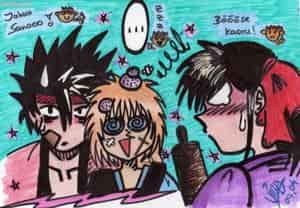 Sanosuke, Kenshin und die böööse Kaoru!