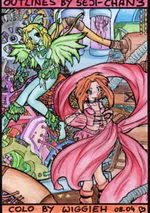 Outlines by Seji-Chan3 / Colo by me