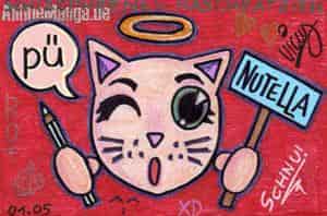 Nutella-Naschkätzchen