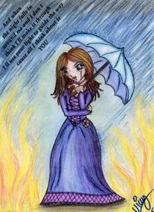 And when the night... (and rain >_<)