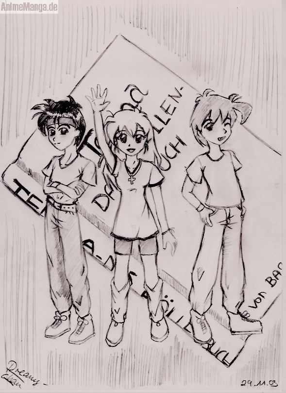 Jen, Pin und Morwan (FF auf DBZ.de^^)