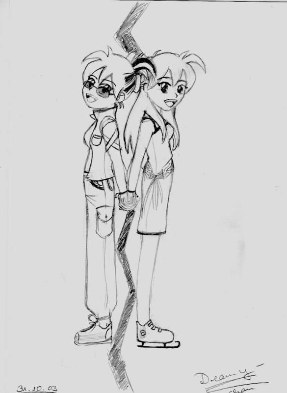 Flo und Josy aus `Die große Liebe und wahre Freundschaft^^`