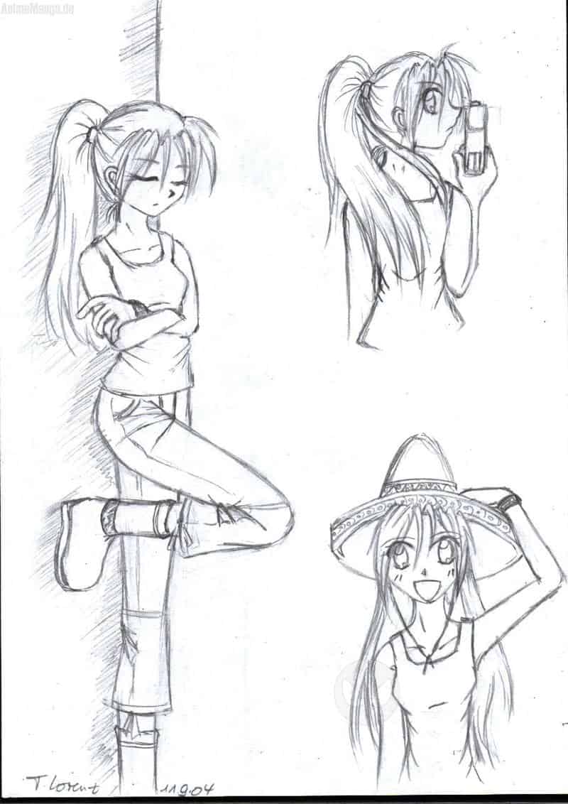 Misiòn de noche: Leutnant Dreamy (Skizzen)