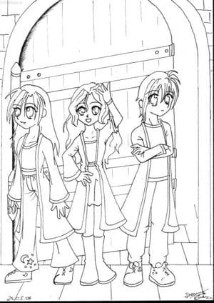 Zuwachs aus Durmstrang: Cleo, Melanie und Nero