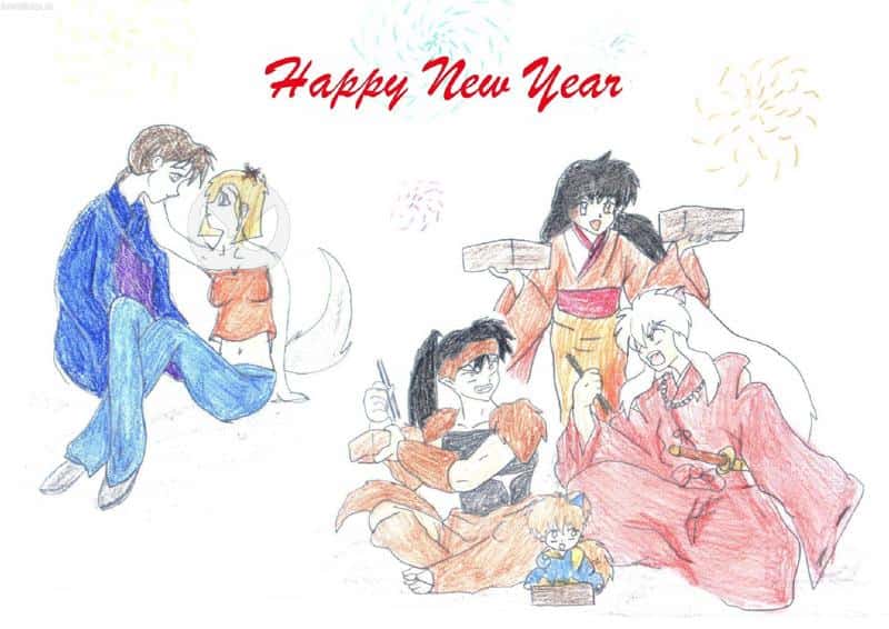 Happy New Year (von einer Freundin)