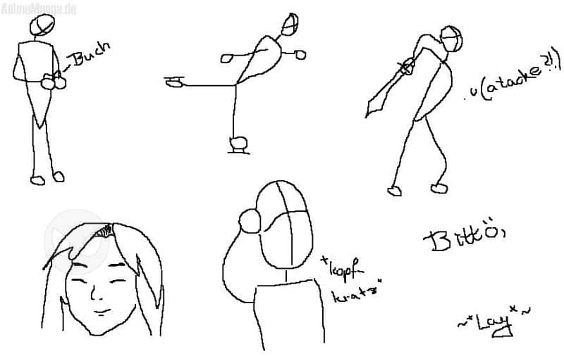 ~ skizzen für majoh ~
