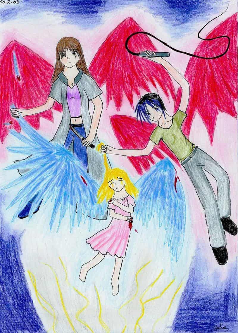 Engelein flieg ins Fegefeuer