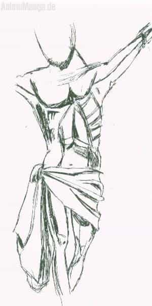 Gekreuzigter (sollte mal Jesus darstelln o.o)