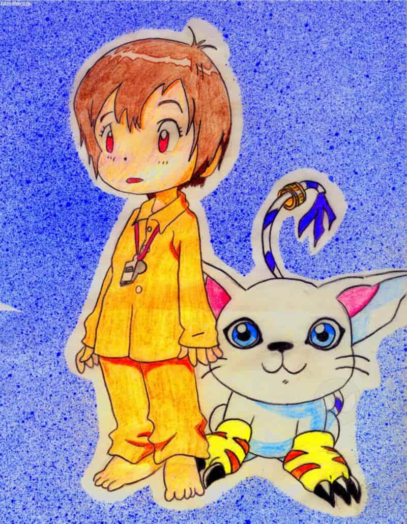 Kairi und Gatomon