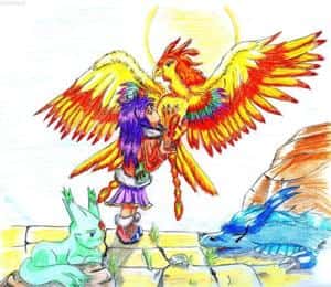 Eine Phönixfeder für Bahamut