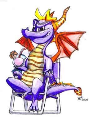 Spyro im Urlaub