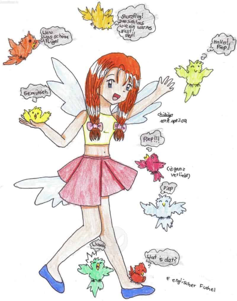 Lauder Birdies (mit Aya)