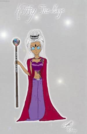 Kitty the mage color
