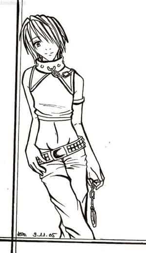 Pseudo-Bishi ~ Lineart