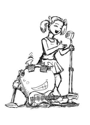 Interstellare Musikwochen II Skizze