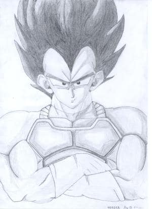 Vegeta "smile"