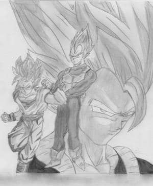 Vegeta+Goku