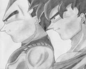 Vegeta+Goku