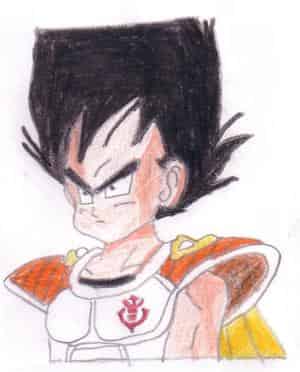 Vegeta als Kind