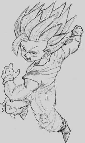 Son-Gohan als SSJ