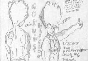 goku vs clone cover