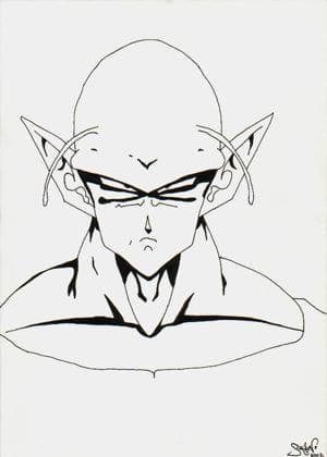 Piccolo normal (B&W)