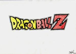 Dragonball Z Schriftzug