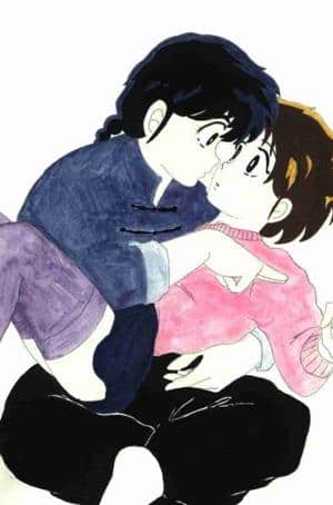 Lippen in Verlegenheit