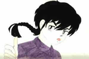 Ranma (swinging pony-tail)