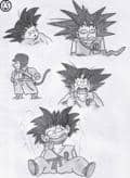 Son-Goku`s Gesichter
