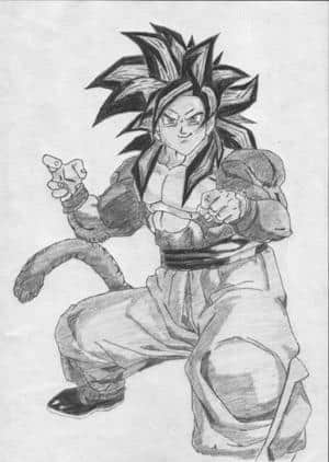 Son Goku SSJ4
