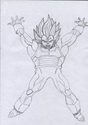 Vegeta Attacks