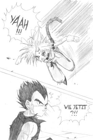 cheely vs vegeta manga