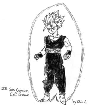 SSJ 2 Son Gohan Cell Game