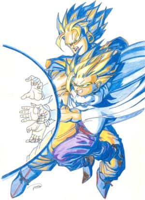 Son Gohan und Son Goku