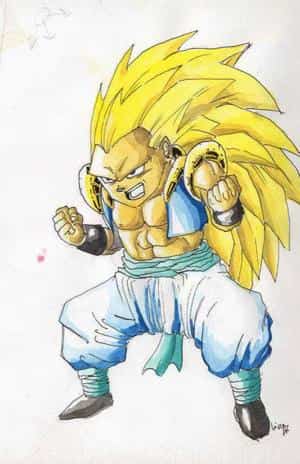 gotenks painted