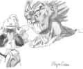 vegeta and majinbuu