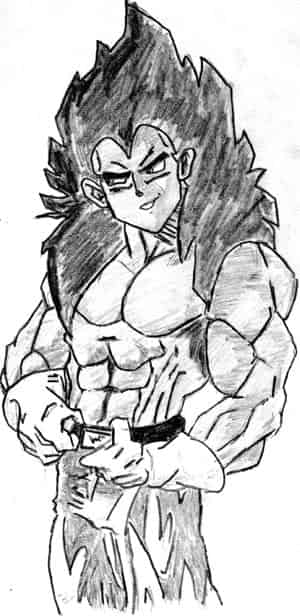 vegeta ssj 4