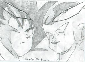 Frezzer vs Goku