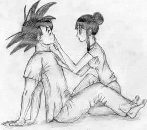 Chichi und Son Goku *pst*