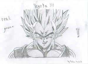 Vegeta von comix