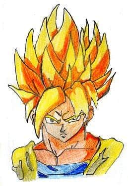 ssj son goku ohne körper