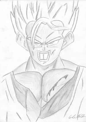 SSJ Mystic Gohan