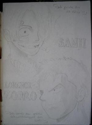 Sanji&Zorro (Meine Lieblingschara^^)